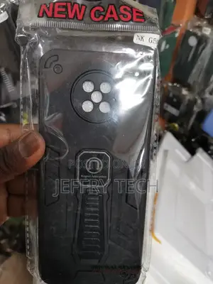 Nokia G50 Case Dual Layer Hybrid Shockproof Case-Black