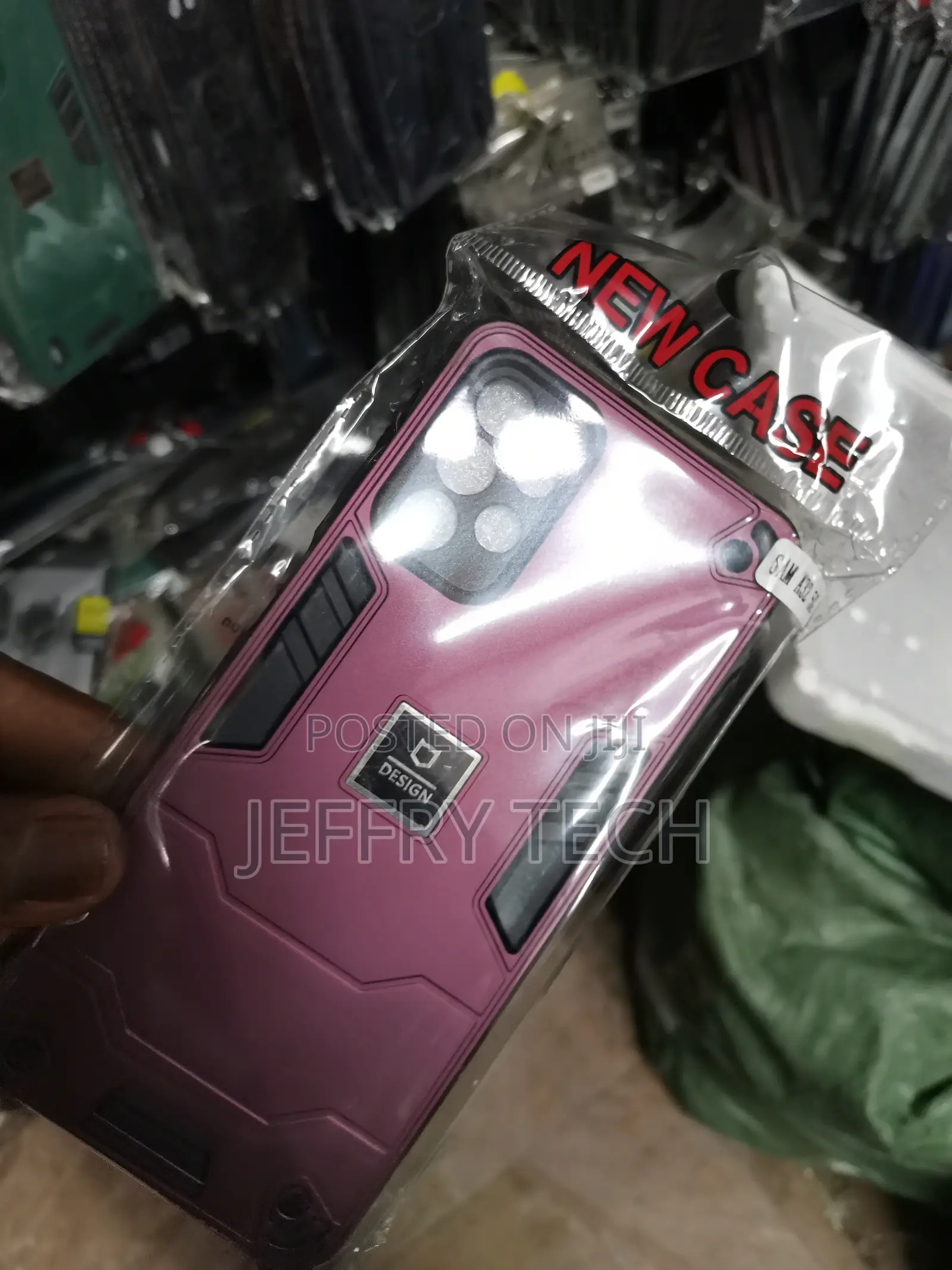 Polycarbonate Shockproof Samsung Galaxy A32 4g Case-Pink