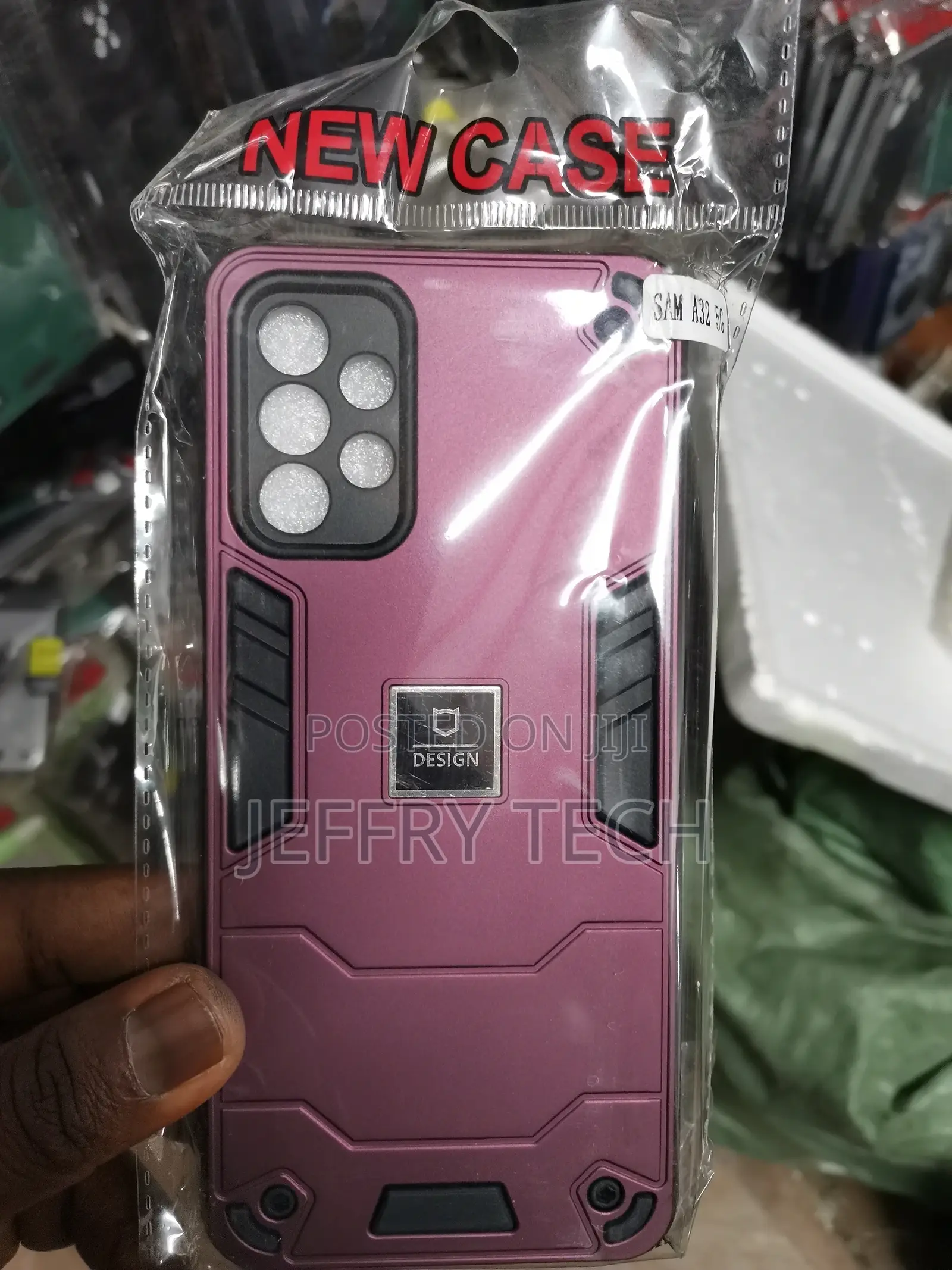 Polycarbonate Shockproof Samsung Galaxy A32 4g Case-Pink