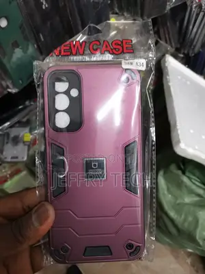 Polycarbonate for Samsung A34 Protective Case-Pink
