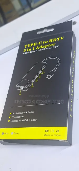 Type C To Hdmi Adapter 5 In 1 Type C Docking Station