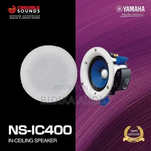 Yamaha NS-IC400 4" Full-Range in-Ceiling Speakers (Pair)