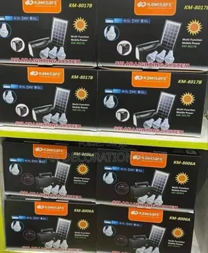 Kamisafe 3 Bulb Solar Lighting System