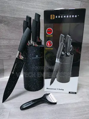 Edenberg Knife Set Color Black,