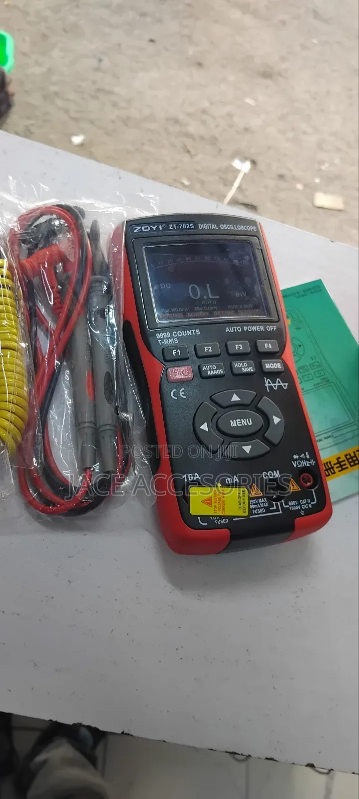 Digital Handheld Oscilloscope