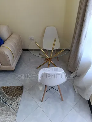 2 Seater Glass Dining Table