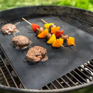 Reusable Non-Stick Oven Liner BBQ Grill Mats, 15 X 12" INCH