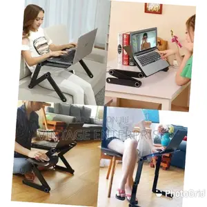 Laptop Stand With Mouse Pad Fan
