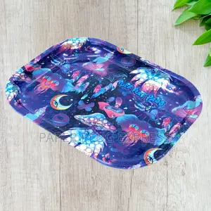 Puff Puff Pass Metallic Rolling Tray - Small