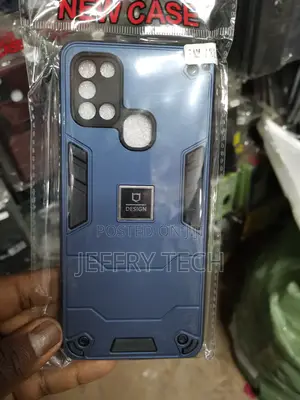 Polycarbonate Case for With Samsung Galaxy A21s-Blue