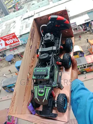 6 Wheels Monster Truck Toy With Smoke, Off-Road Truck
