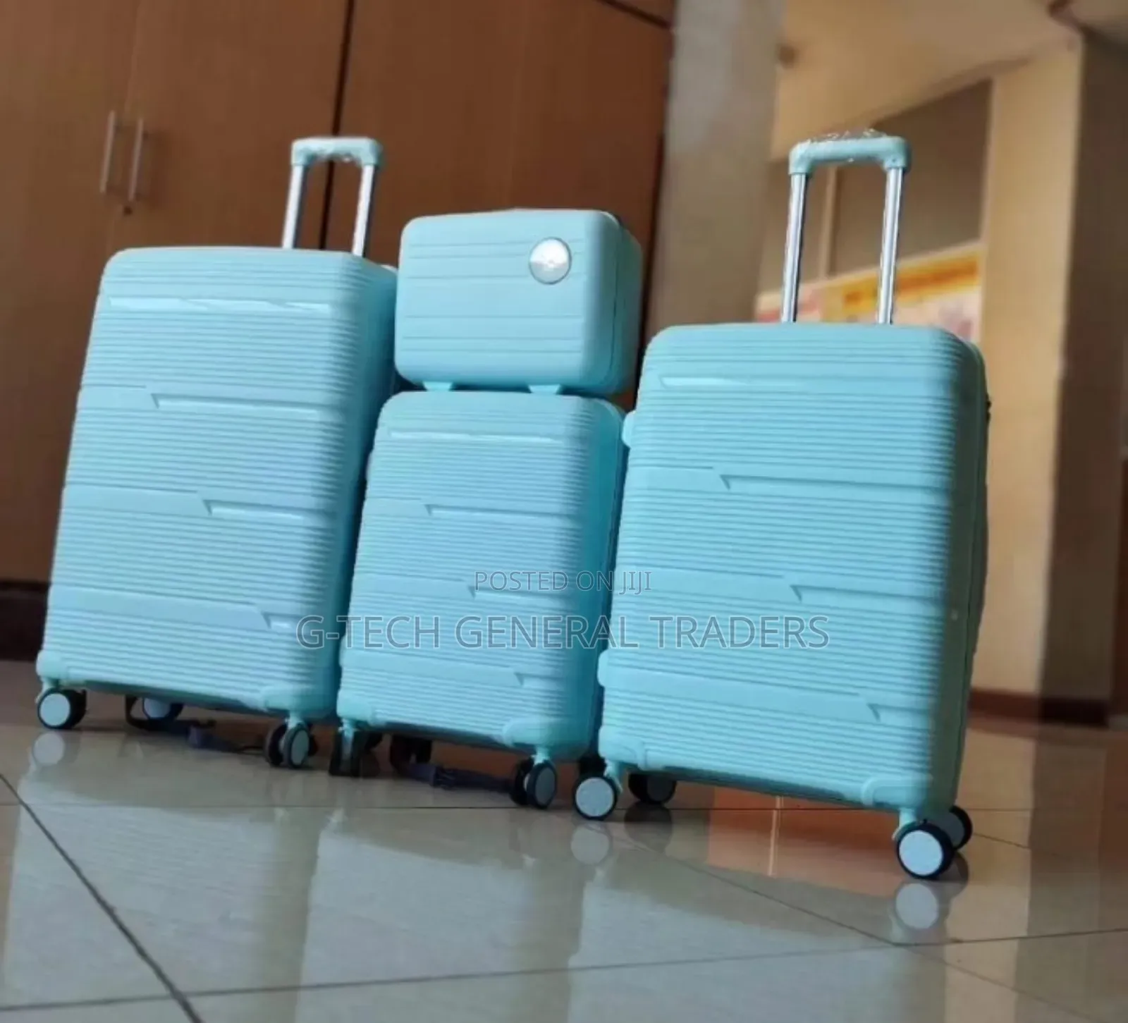 Luxurious Rubber Suitcase 4in1 Heavy Body