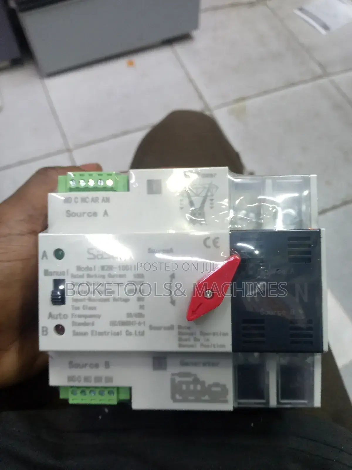 100amps Sasun Automatic Change Over Switch 3 Phase