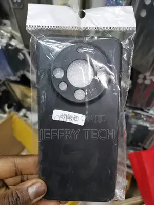 Soft Silicone Anti Scratch Case for Huawei Mate 60- Black
