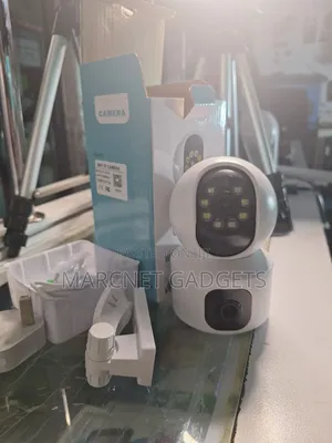 2 in 1 Wifi CCTV Nanny Camera With 2 Way Audio Remote View