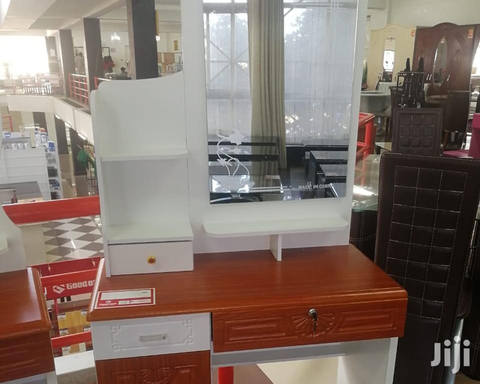 Smart Dresser With a Sliding Mirror