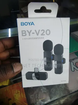 By-V20 Dual Boya Wireless Microphone