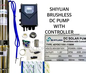 Shiyuan Brushless Dc Pump With Controller 1300w 115m