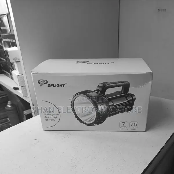 Dp Rechargeable Search Light Long Range Portable Rechargeabl