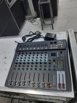 Professional Mixer System Plain Mixer Ally 80s 8 Ch