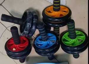 AB Wheel Double Wheel Fitness Roller Abdominal Core