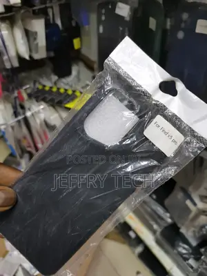 Silicone Black Protective Rubber Cover for OPPO Find X5 Pro