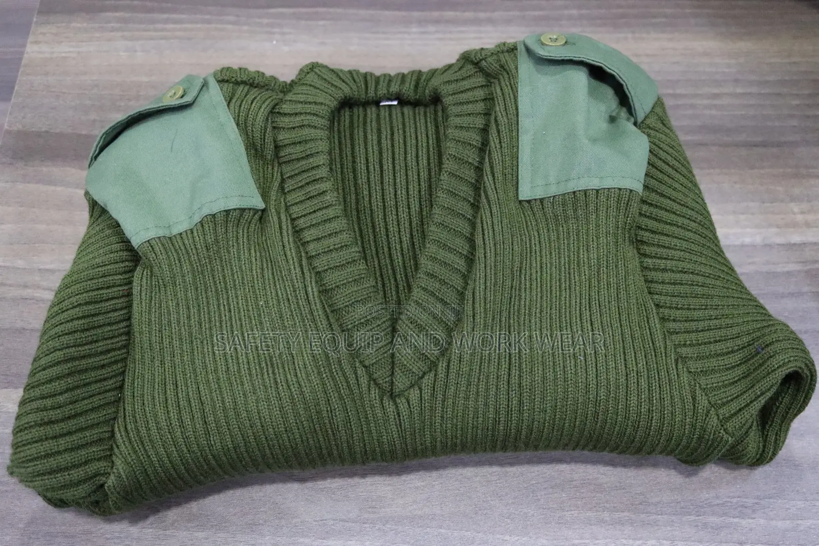 Security Guard Sweater Green