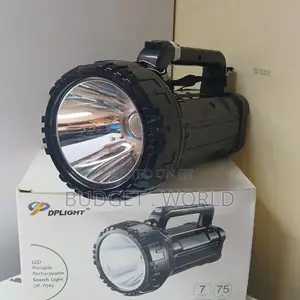 Handheld Flashlight- 75watts Rechargeable Spotlight