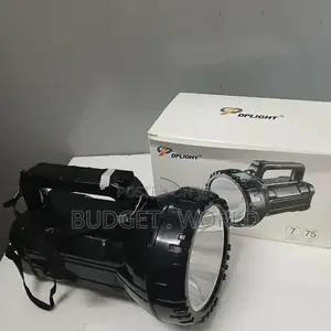 Very Powerful 75 W Light Portable Rechargeable Flashlight