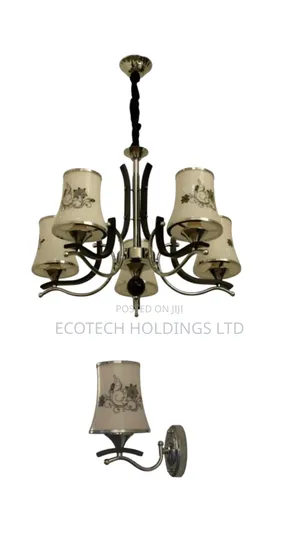 Modern Vintage 5 Arm Chandelier Light Khf8