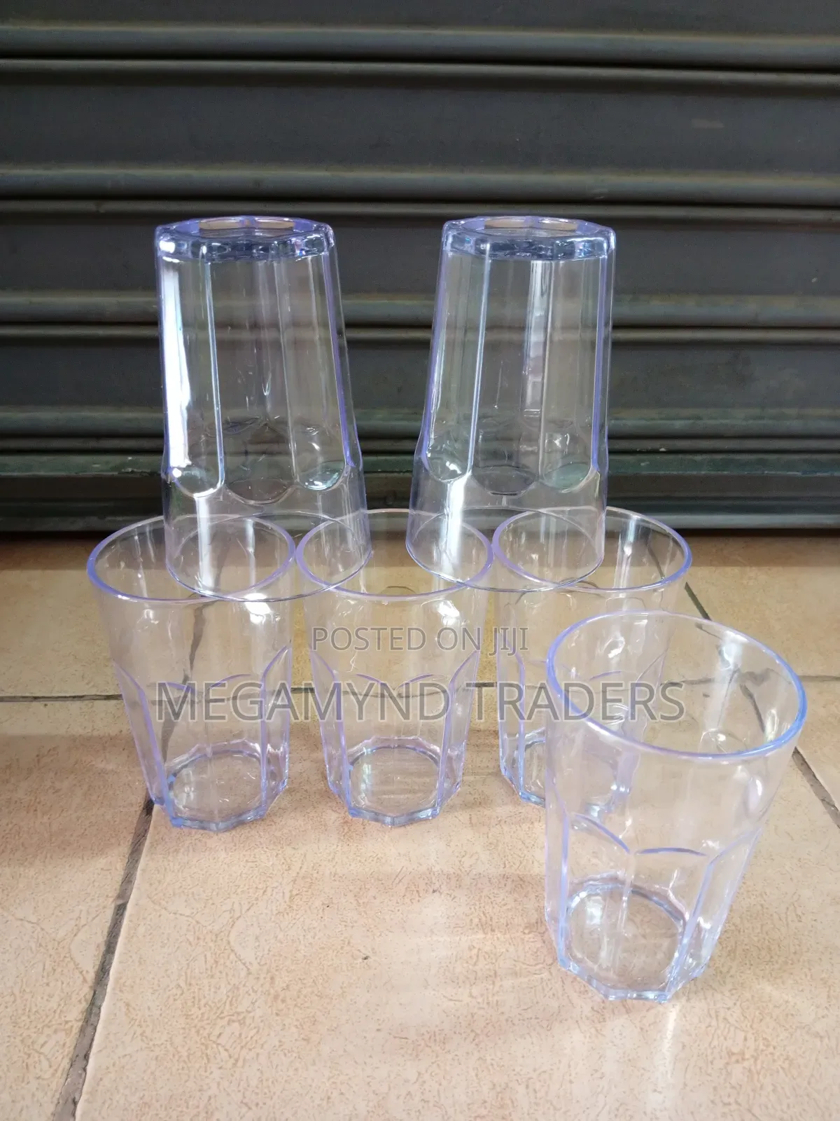 Melamine Glass 6pc/Acrylic Unbreakable Glass