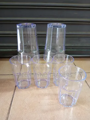 Melamine Glass 6pc/Acrylic Unbreakable Glass