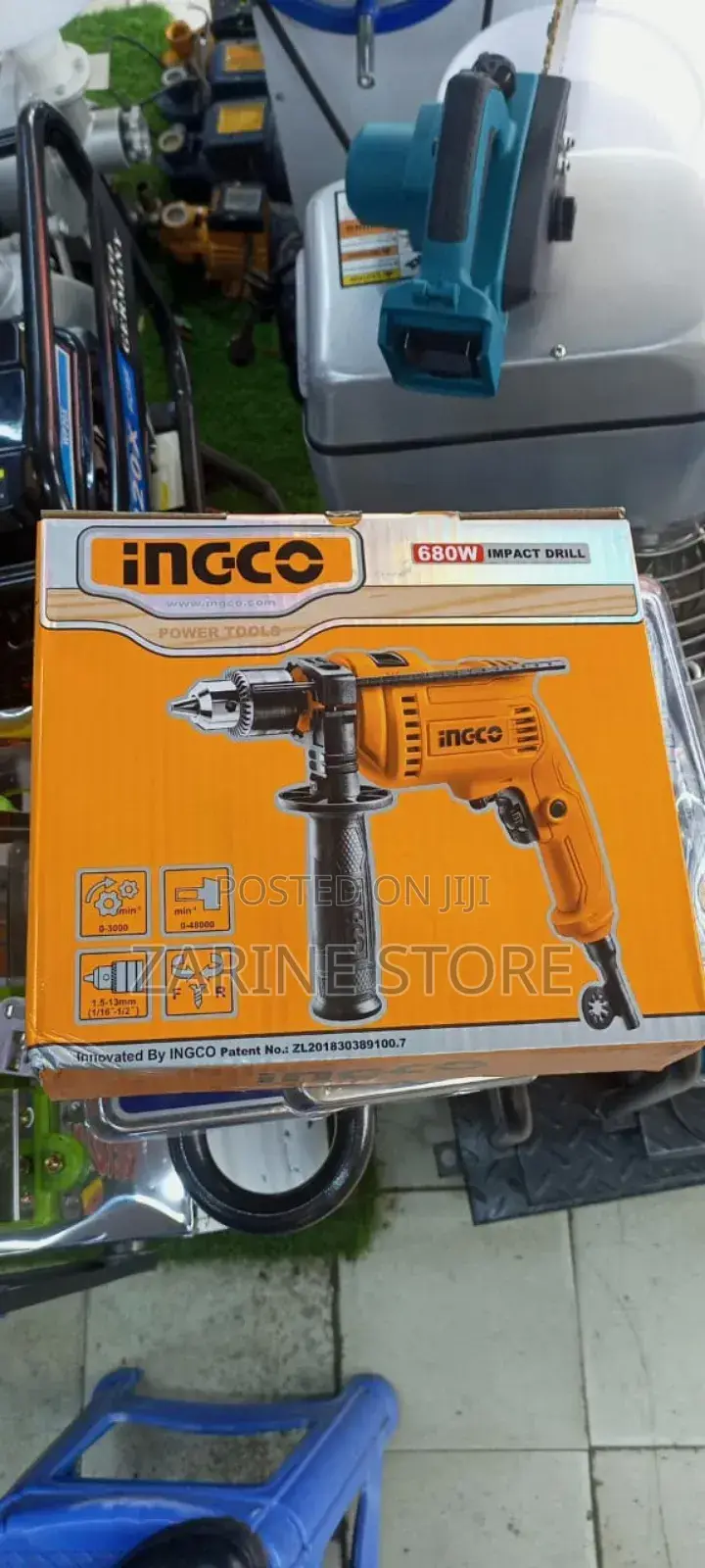 Ingco Impact Drill 680 Watts Hammer Drill Ingco
