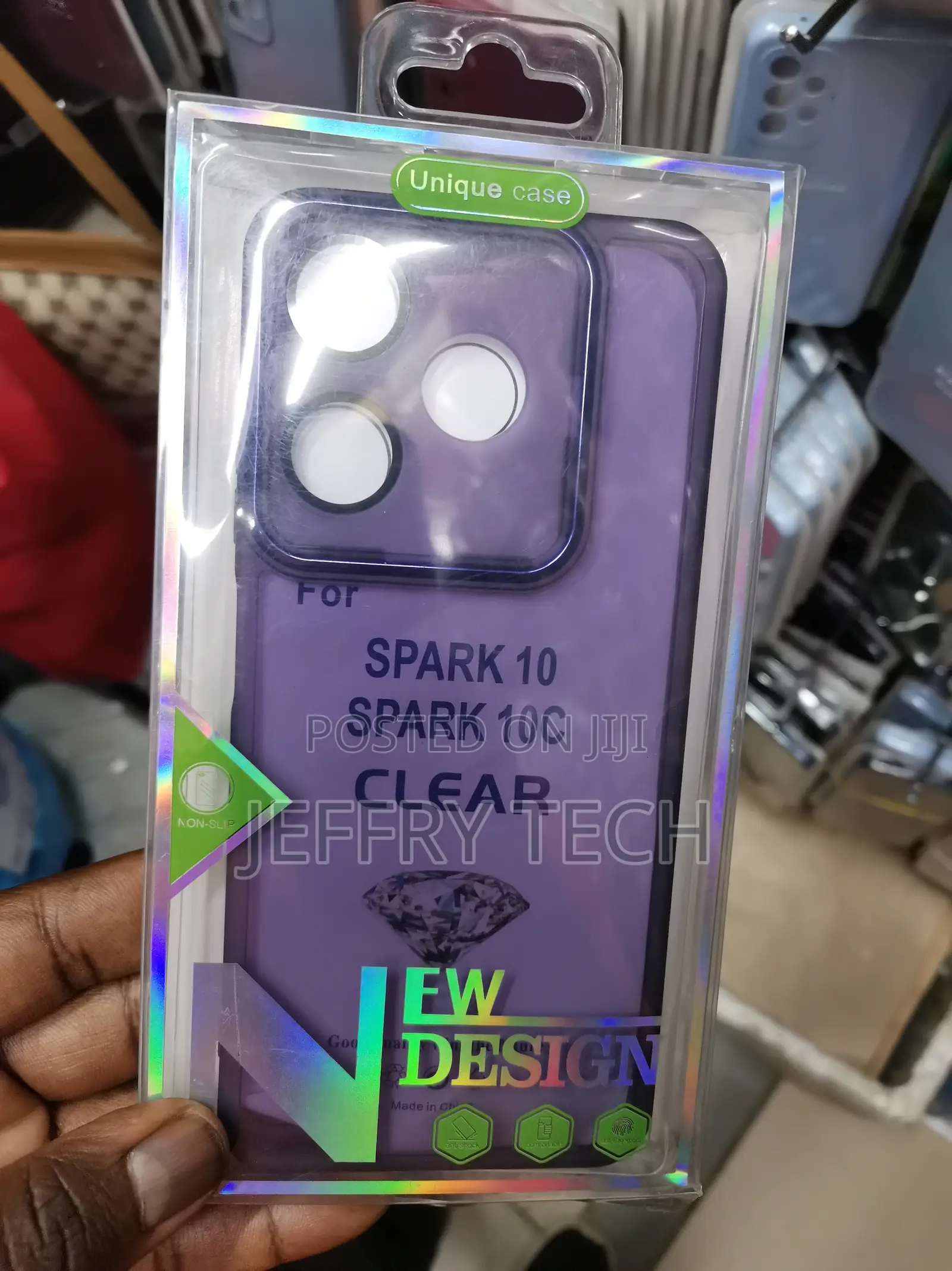 Tecno Spark 10/10c Protection Camera Transparent Case