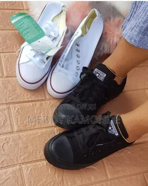 Black White Converse Shoes