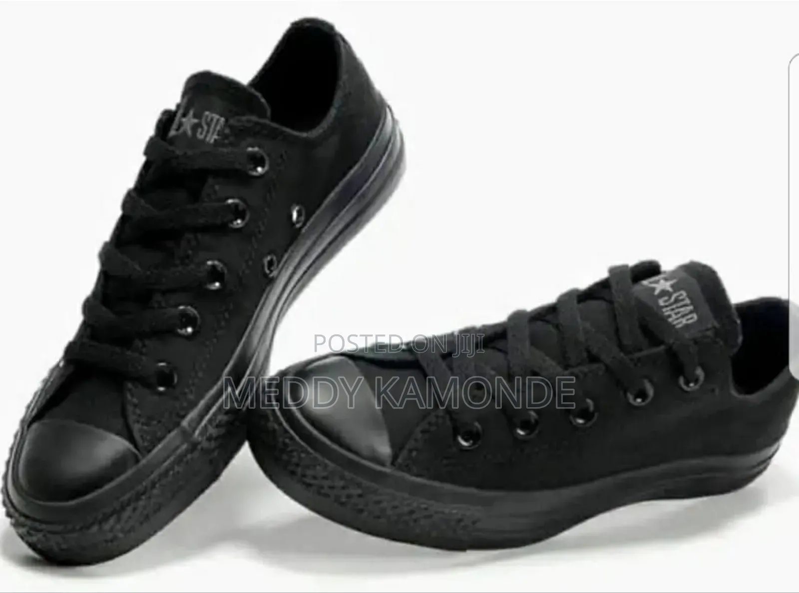 Black White Converse Shoes