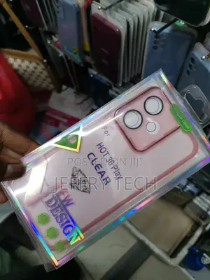 Infinix Hot 30 Play Electroplating Soft Transparent Case
