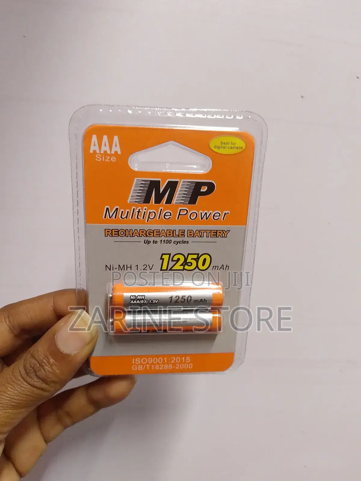 Triple A Rechargeable Batteries Mp 1.2v