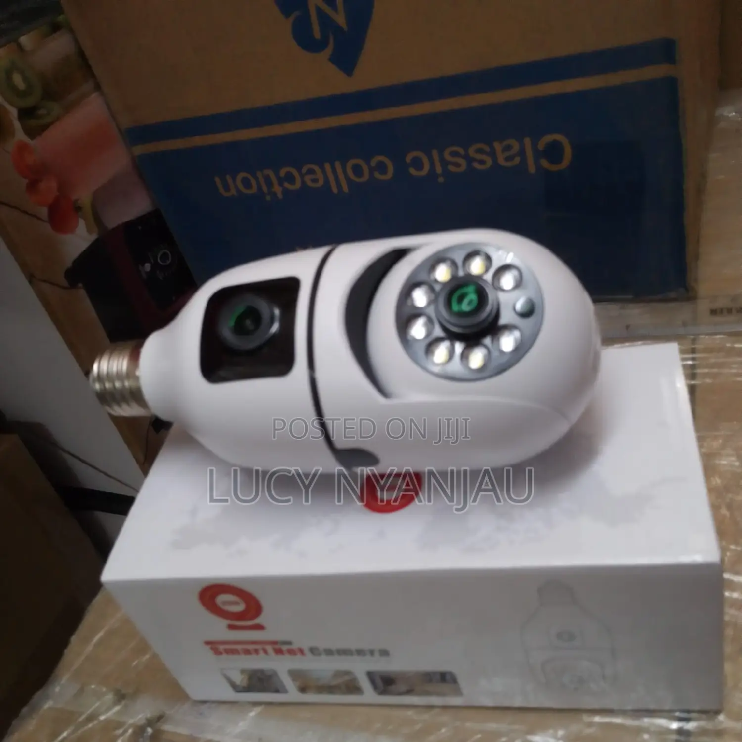 Bulb Camera CCTV Security Camera 360°