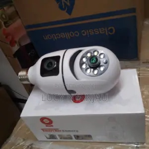 Bulb Camera CCTV Security Camera 360°