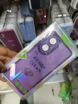 Electroplating Protective Transparent Case for Oppo A58