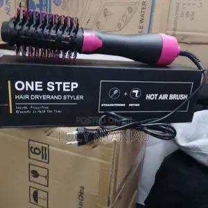 Hair Dryer Hot Air Brush Hair Straightener One Step