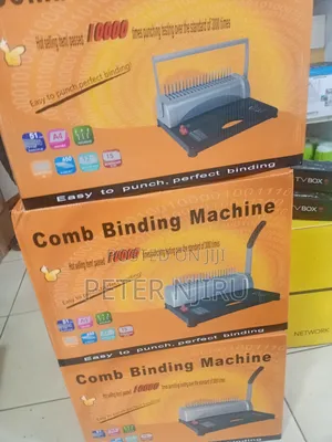 New Arrivals Comb Binding Machine