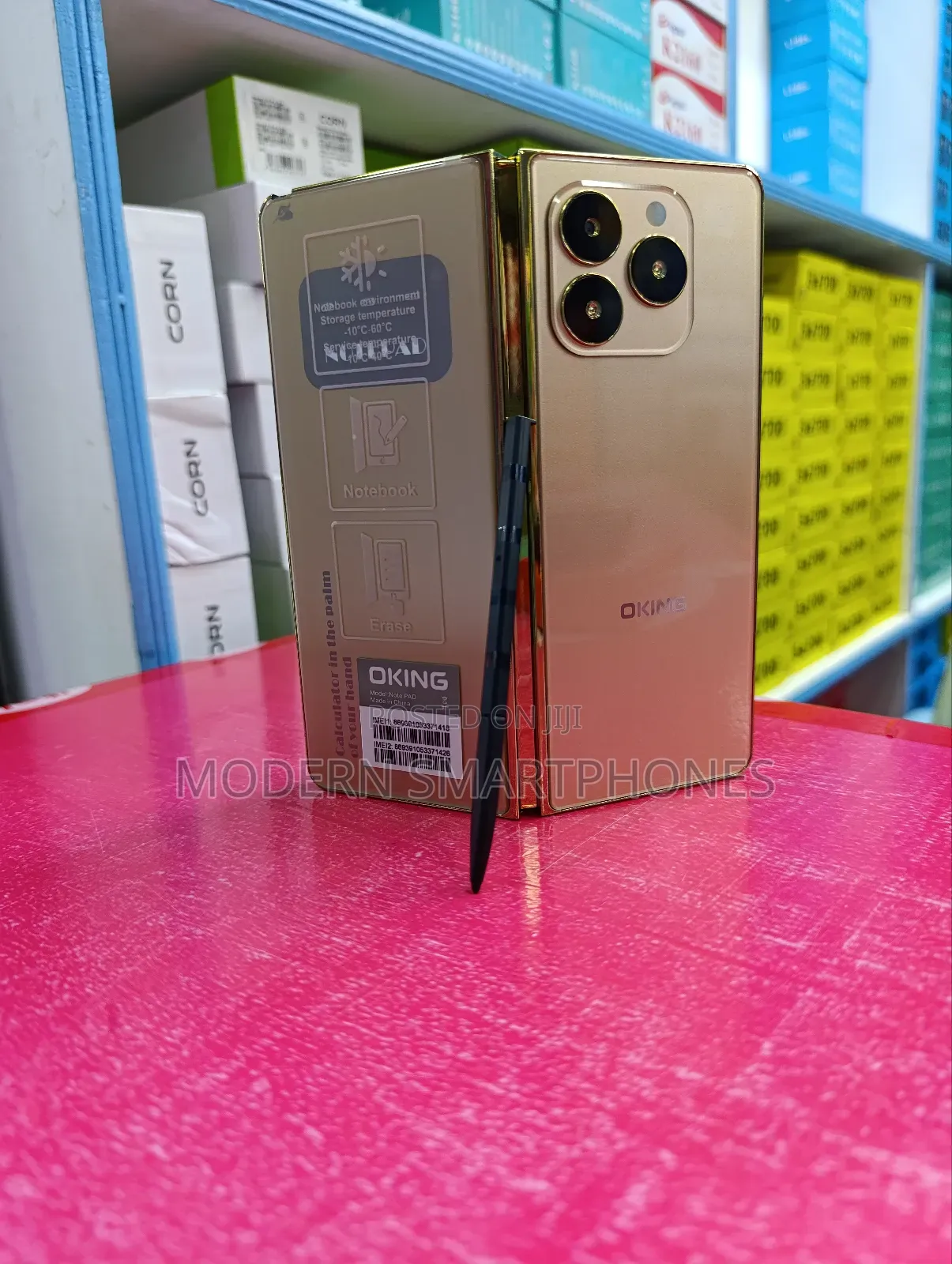 New Mobile Phone Gold