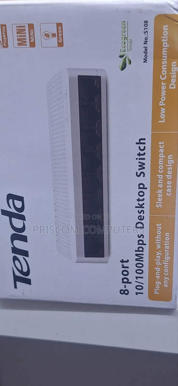 8 Ports Tenda Desktop Networking Switch