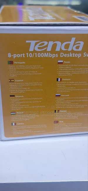 8 Ports Tenda Desktop Networking Switch