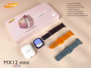 X-nova Germany Mx12 Mini Ultra 2 Smart Watch With Airpods