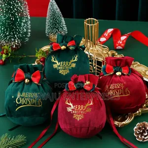 2pc Santa Gift Candy Bag