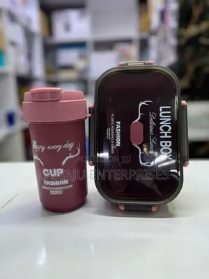 2pc Lunch Box Set With Tumbler