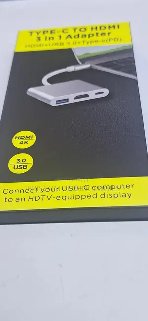Type C To Hdmi Adapter 3 In 1 Type C Docking Station